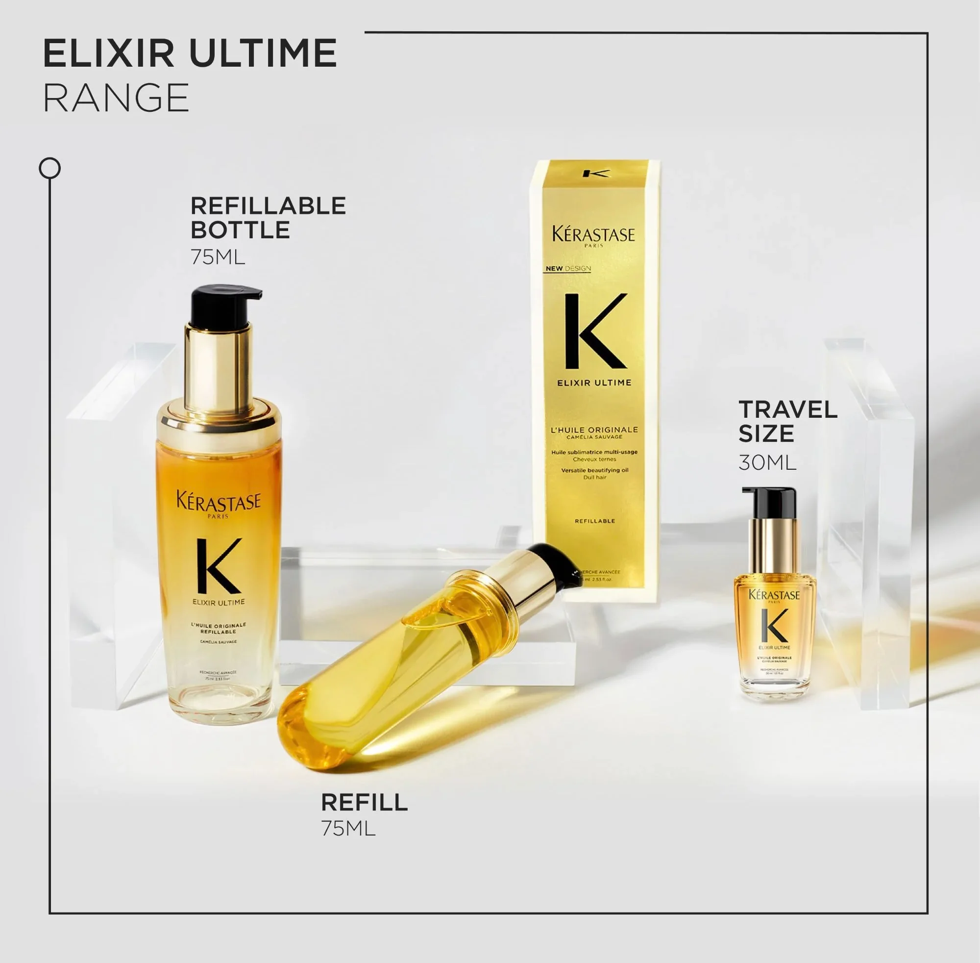 KÉRASTASE ELIXIR ULTIME REFILLABLE HYDRATING HAIR OIL - Image 8