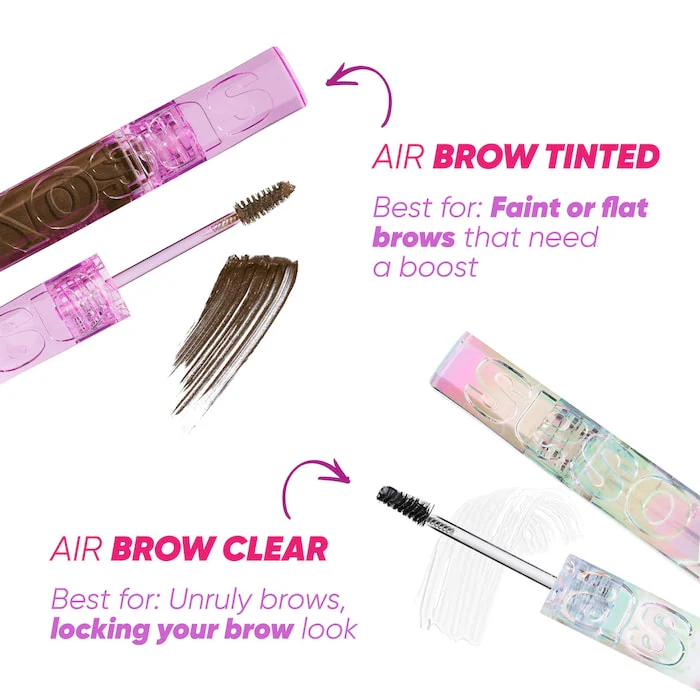 Kosas Air Brow Clear + Clean Lifting Treatment Eyebrow Gel - Image 7