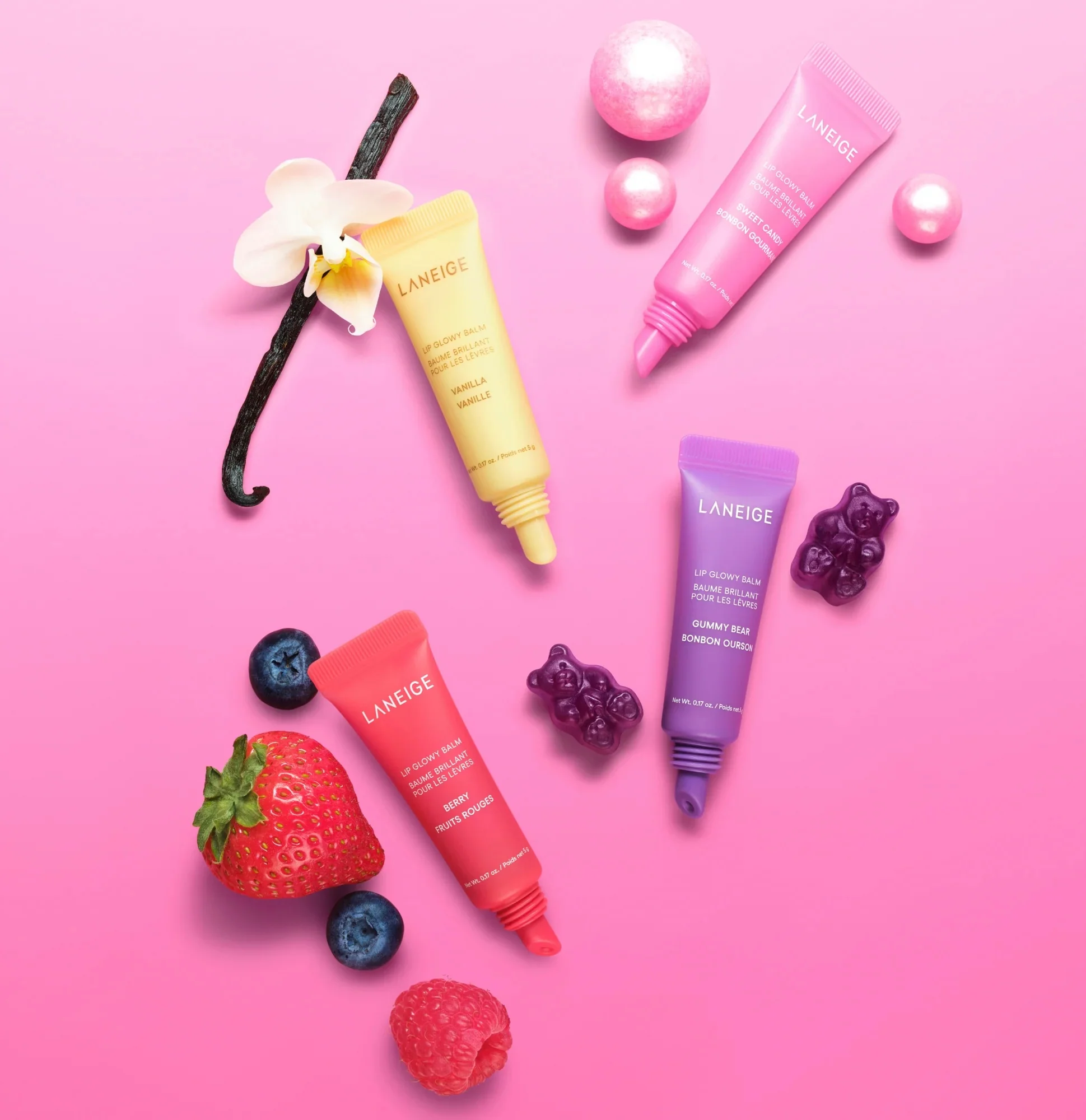 LANEIGE Mini Lip Glowy Balm Set - Image 3