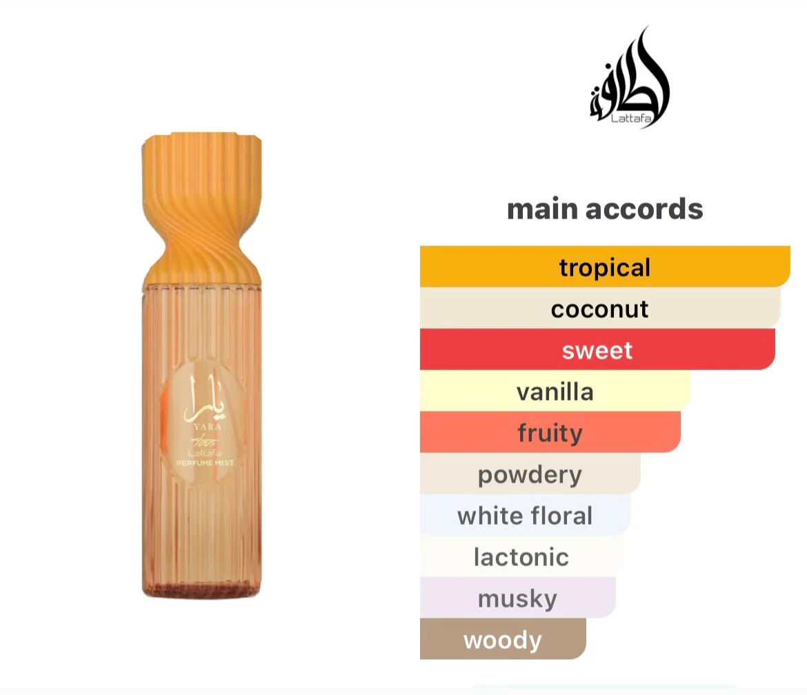 Lattafa Yara Tous Perfume Mist - Image 2
