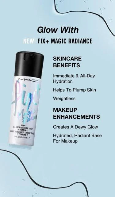 MAC Fix+ Magic Radiance All-Day Hydrating Spray - Image 4
