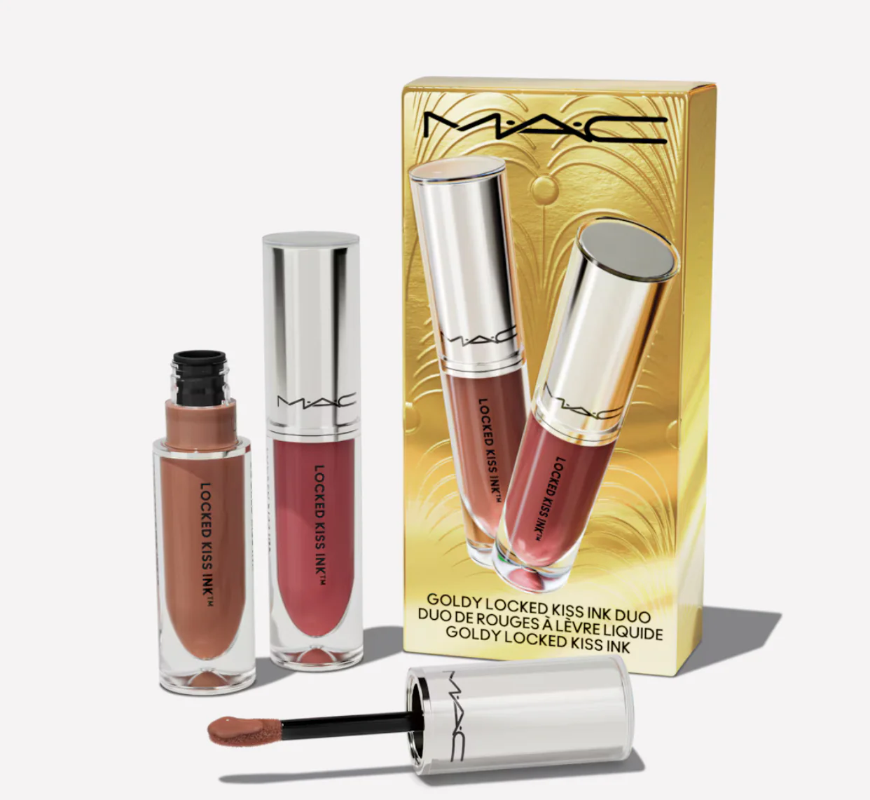 MAC GOLDY LOCKED KISS INK DUO