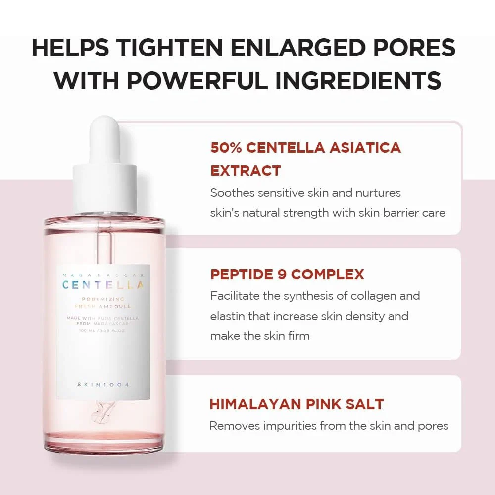 Skin1004 MADAGASCAR CENTELLA Poremizing Fresh Ampoule - Image 3