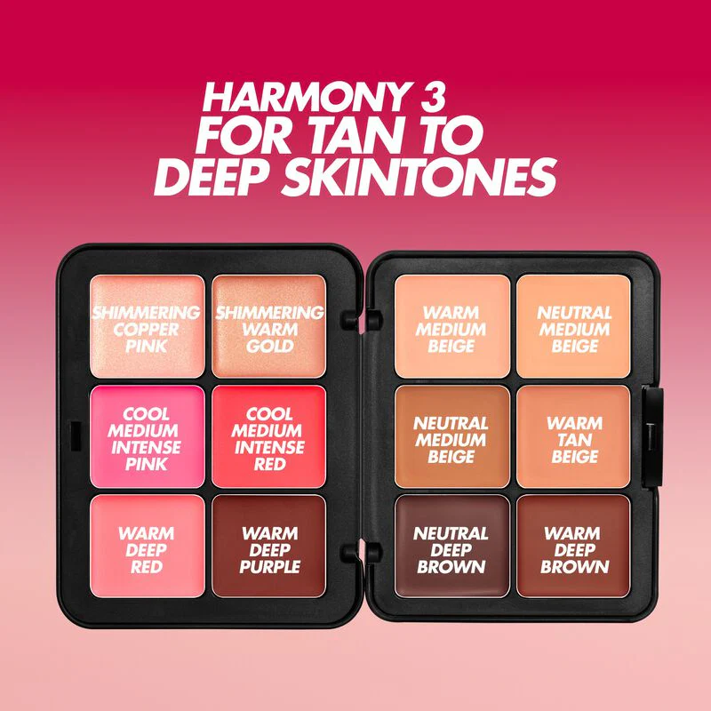 Makeup Forever HD Skin Face Essentials Palette Harmony 3 - Image 3