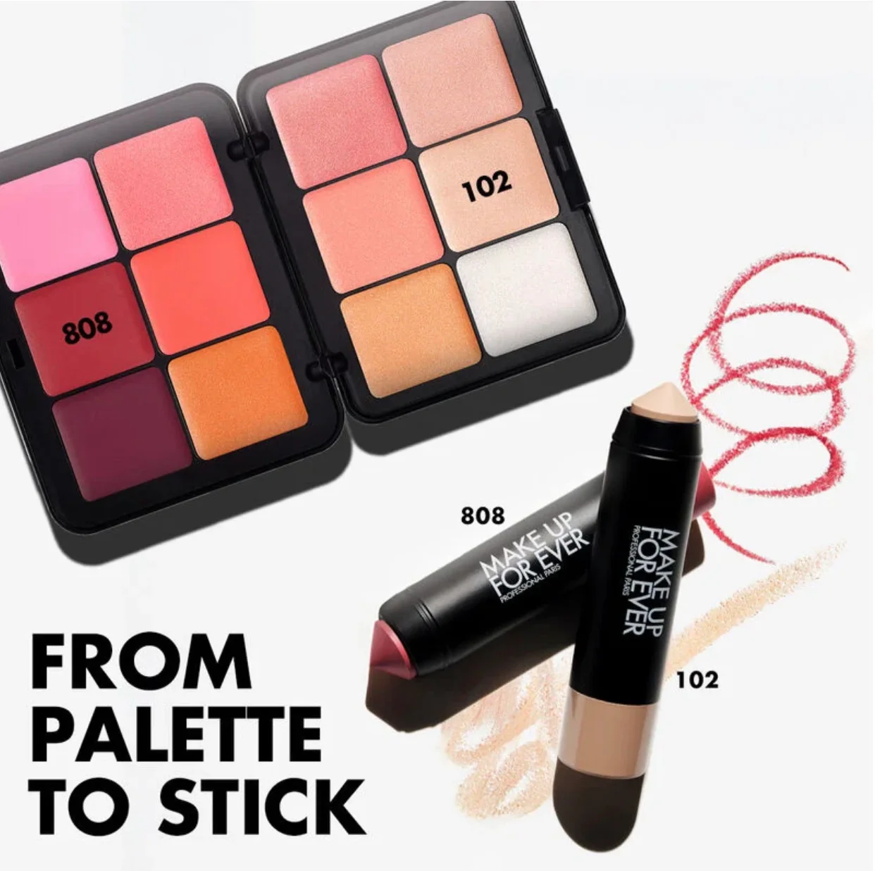 MAKEUP FOREVER HD Skin Blush & Glow Palette - Image 11