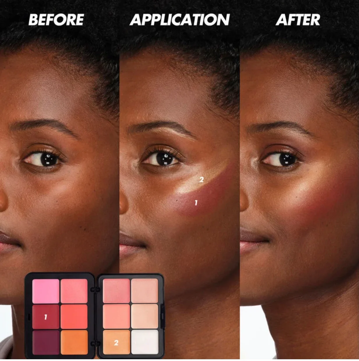 MAKEUP FOREVER HD Skin Blush & Glow Palette - Image 6