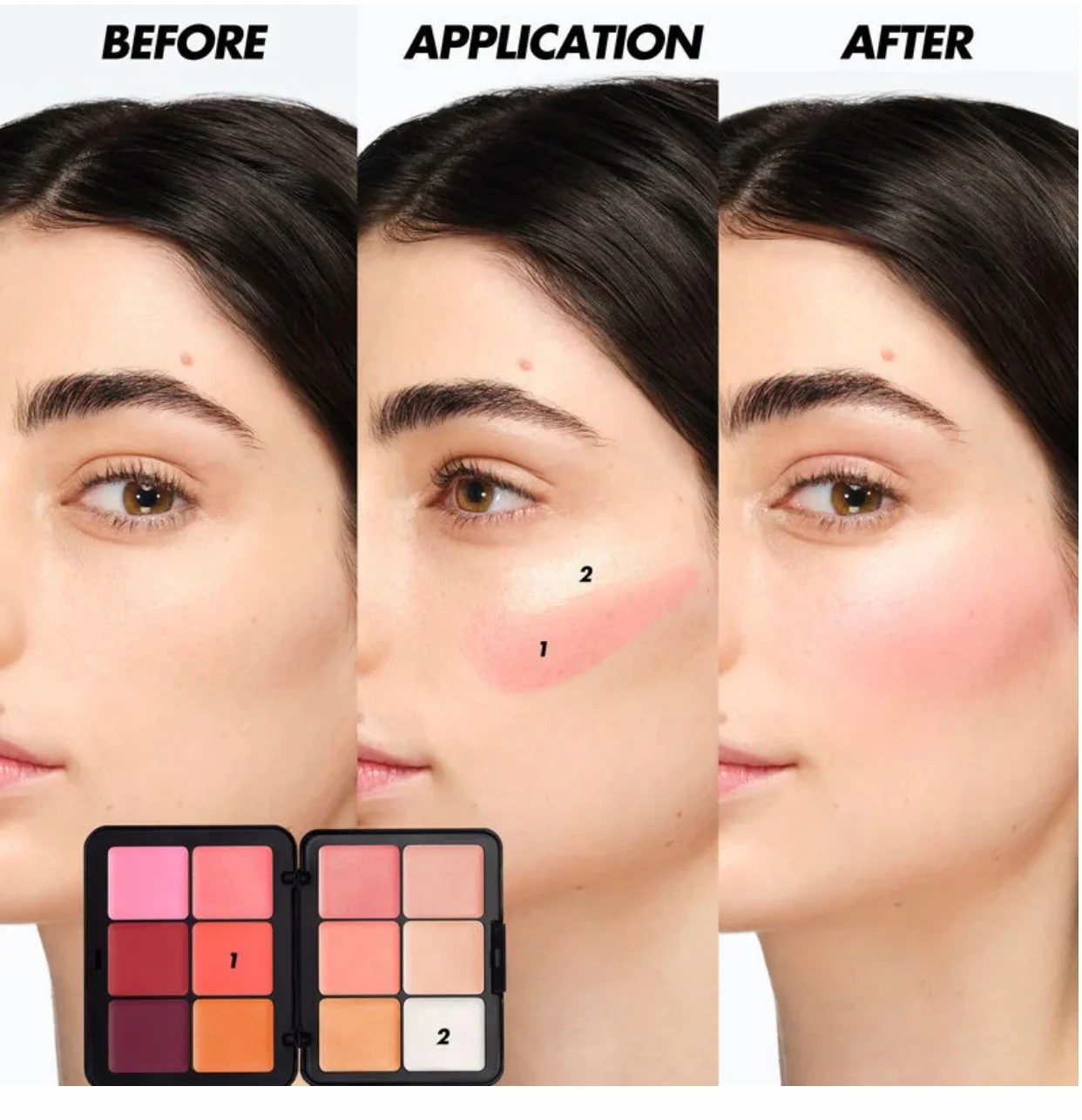 MAKEUP FOREVER HD Skin Blush & Glow Palette - Image 7