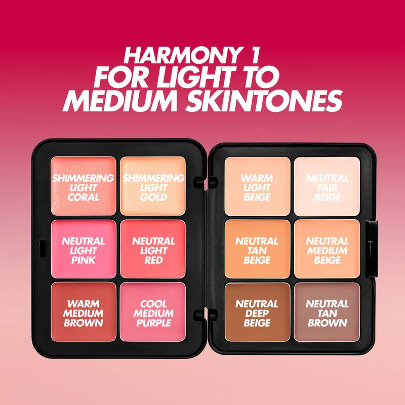 Makeup Forever HD Skin Face Essentials Palette Harmony 1 - Image 2