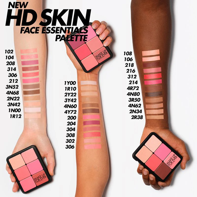 Makeup Forever HD Skin Face Essentials Palette Harmony 1 - Image 3
