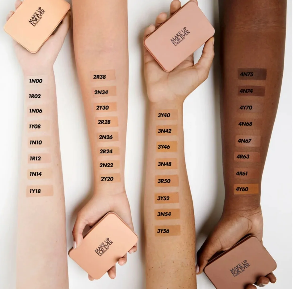 MAKEUP FOREVER HD SKIN MATTE VELVET UNDETECTABLE LONGWEAR BLURRING POWDER FOUNDATION - Image 5