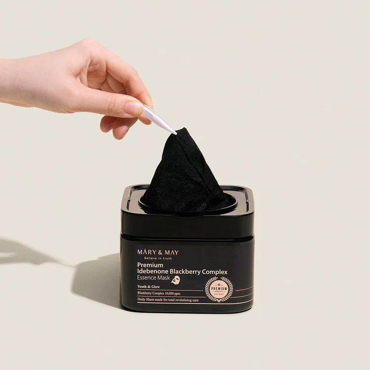 Mary&May Premium Idebenon Blackberry Complex Essence Mask - Image 4