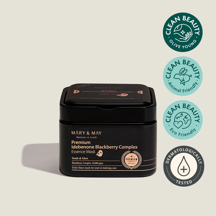 Mary&May Premium Idebenon Blackberry Complex Essence Mask - Image 6