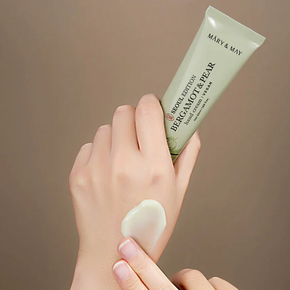 Mary&May Seoul Edition BERGAMOT & PEAR Hand Cream - Image 3
