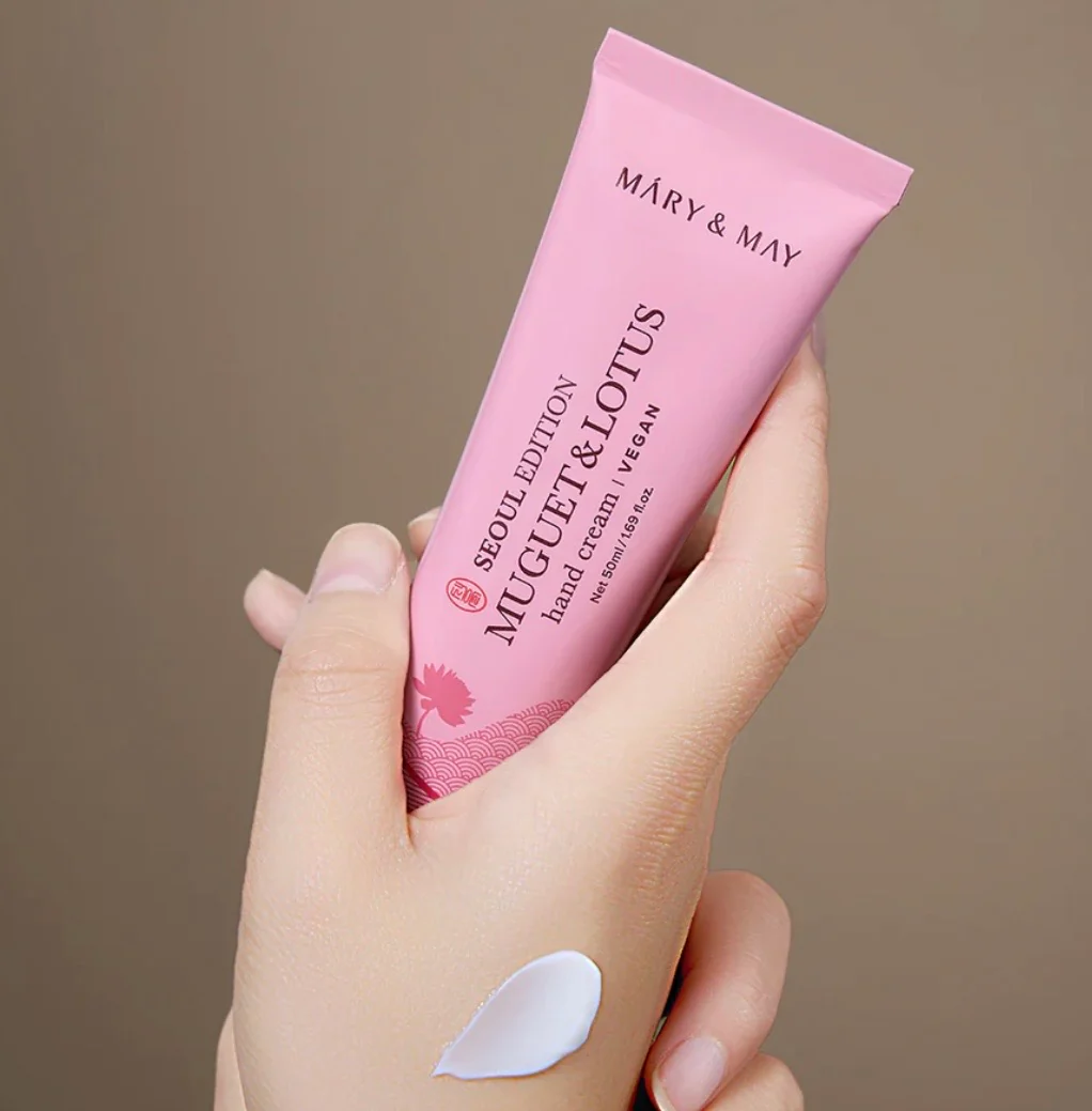 Mary&May Seoul Edition MUGUET & LOTUS Hand Cream - Image 4