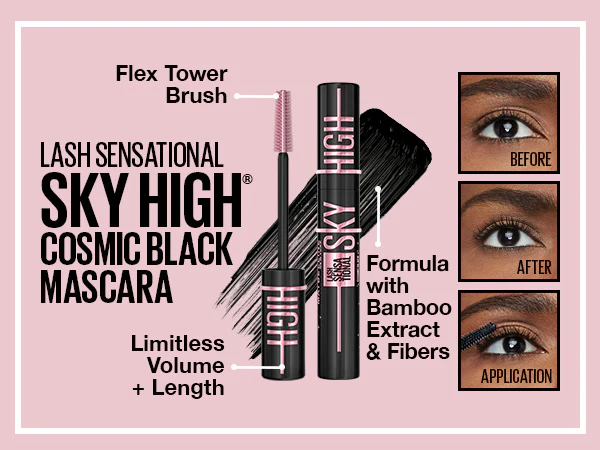 Maybelline Lash Sensational Sky High Mascara - Image 5