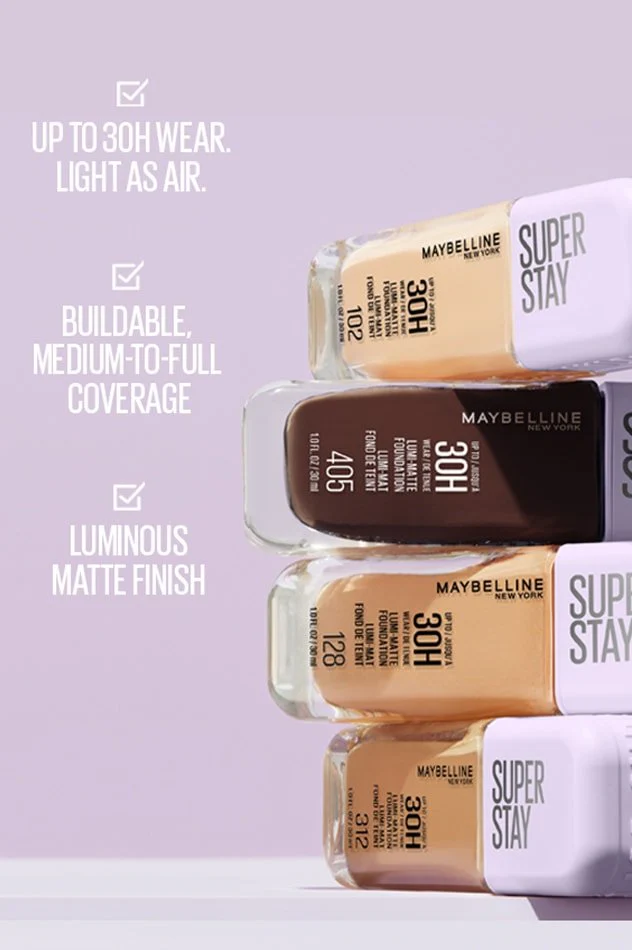 Maybelline Super Stay Lumi-Matte Foundation - Image 12