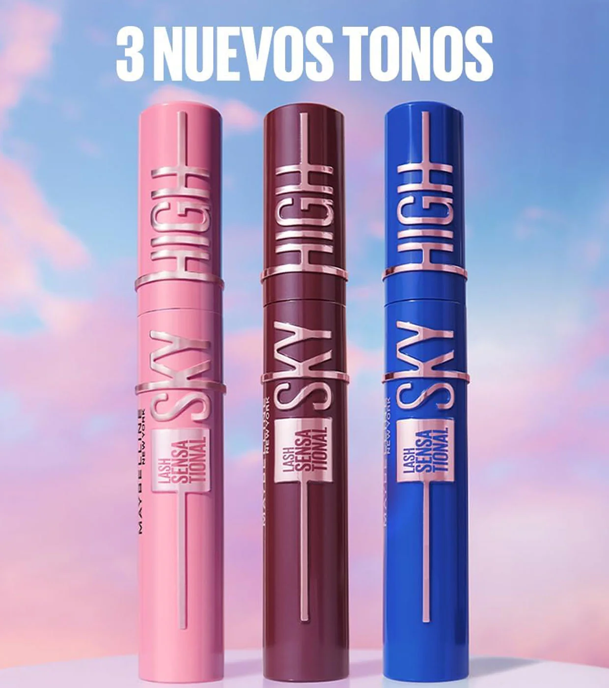 Maybelline Mascara SKY HIGH WASHABLE (blue) - Image 4