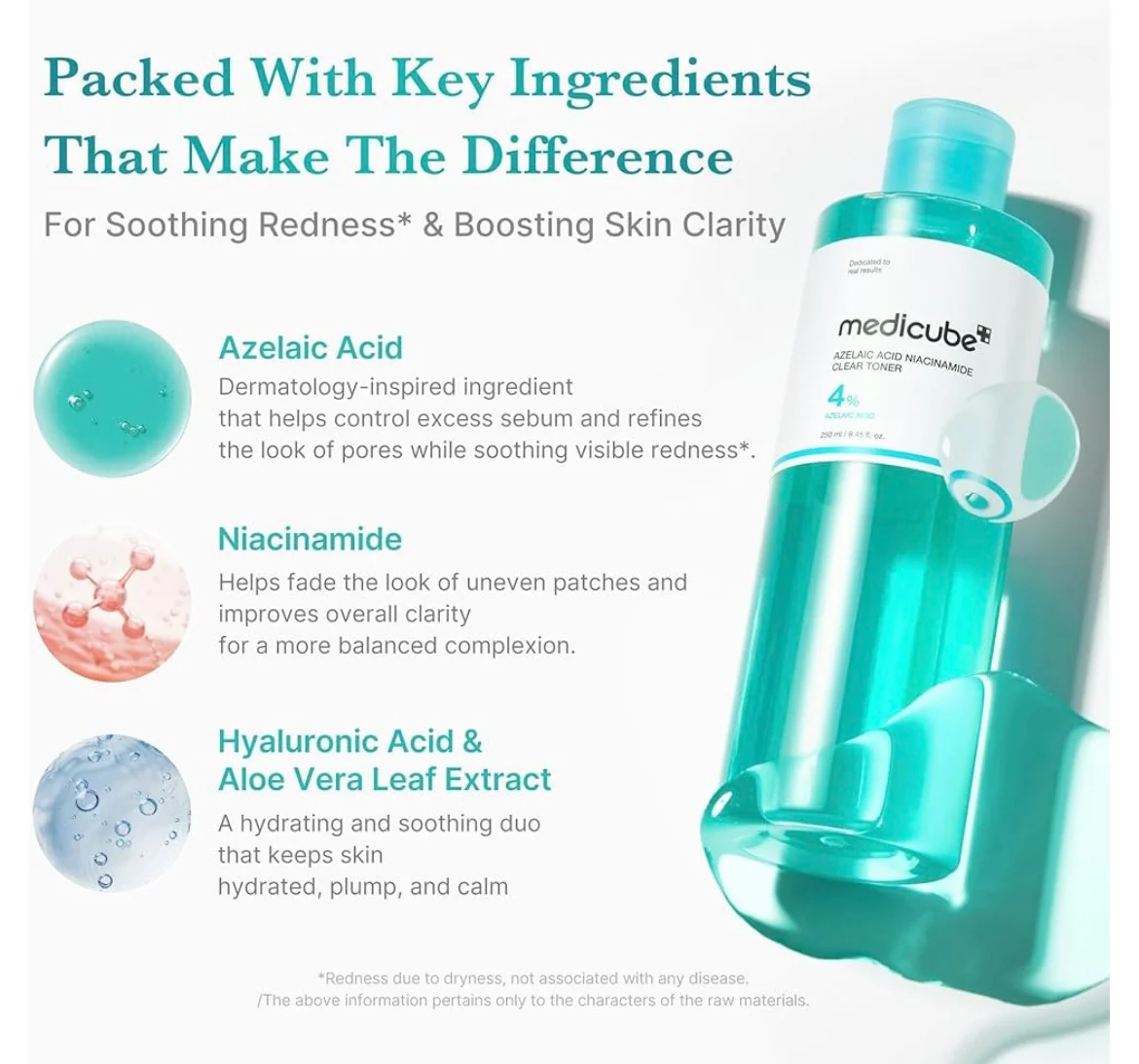 Medicube Azelaic Acid Niacinamide Clear Toner - Image 3