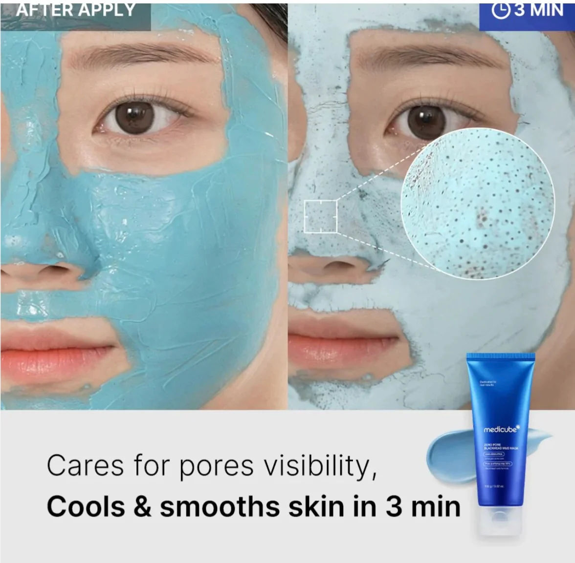 Medicube Zero Pore Blackhead Mud Mask - Image 3