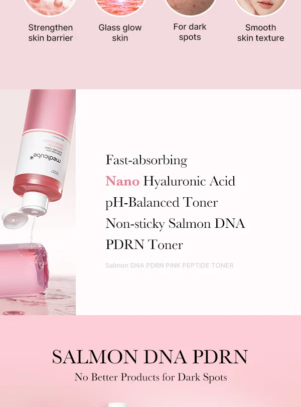 Medicube PDRN Pink Cica Soothing Toner - Image 3