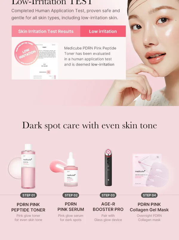 Medicube PDRN Pink Cica Soothing Toner - Image 5