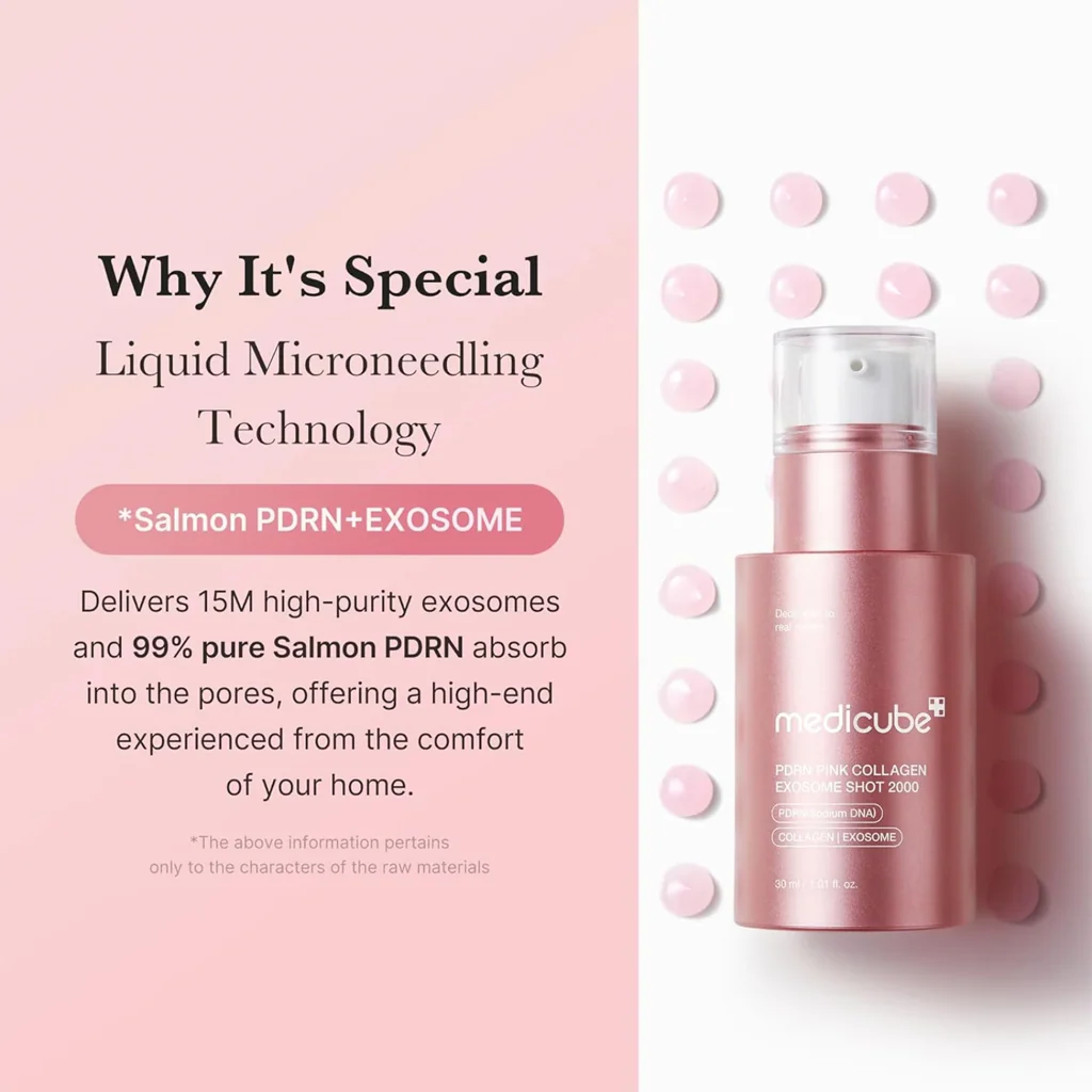 Medicube PDRN Pink Collagen Exosome Shot Serum 2000 (Sample size) - Image 2