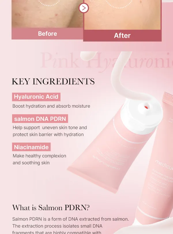 Medicube PDRN Pink Hyaluronic Moisturizing Cream - Image 4
