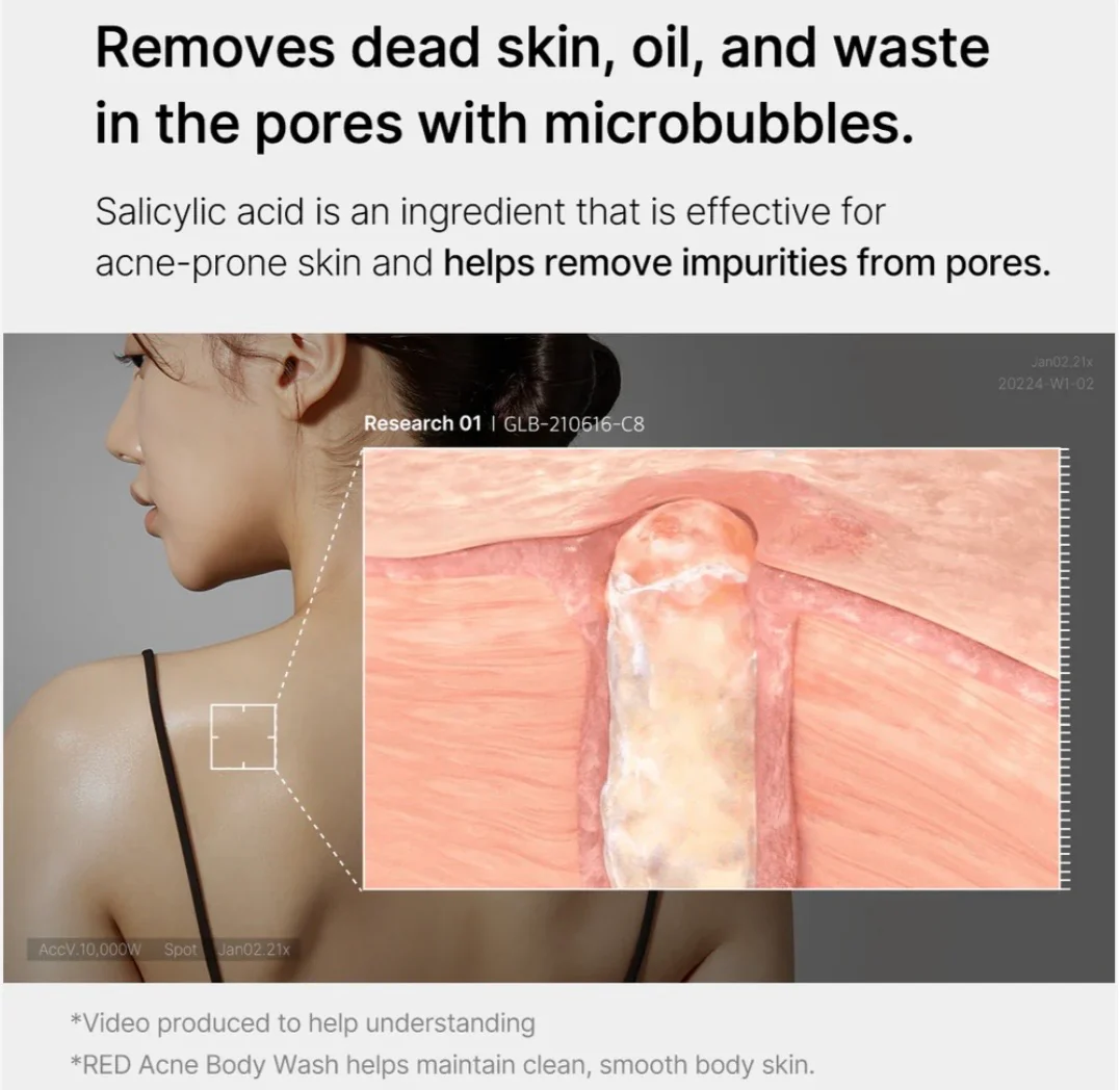 Medicube Red Acne Body Wash - Image 2