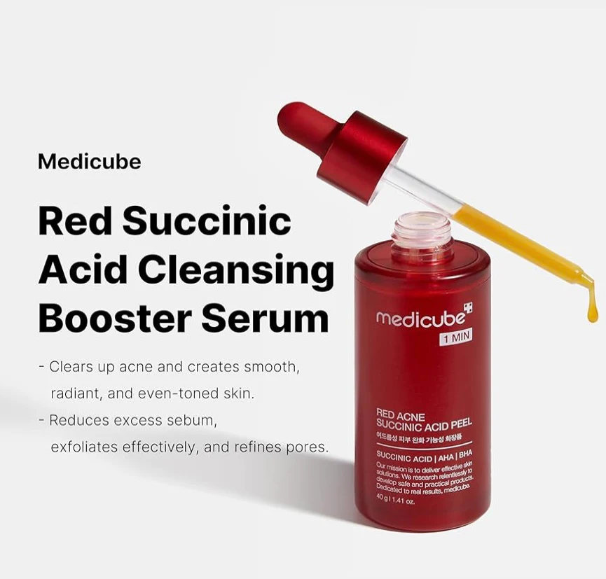 Medicube Red Acne Succinic Acid Peel 40g - Image 3