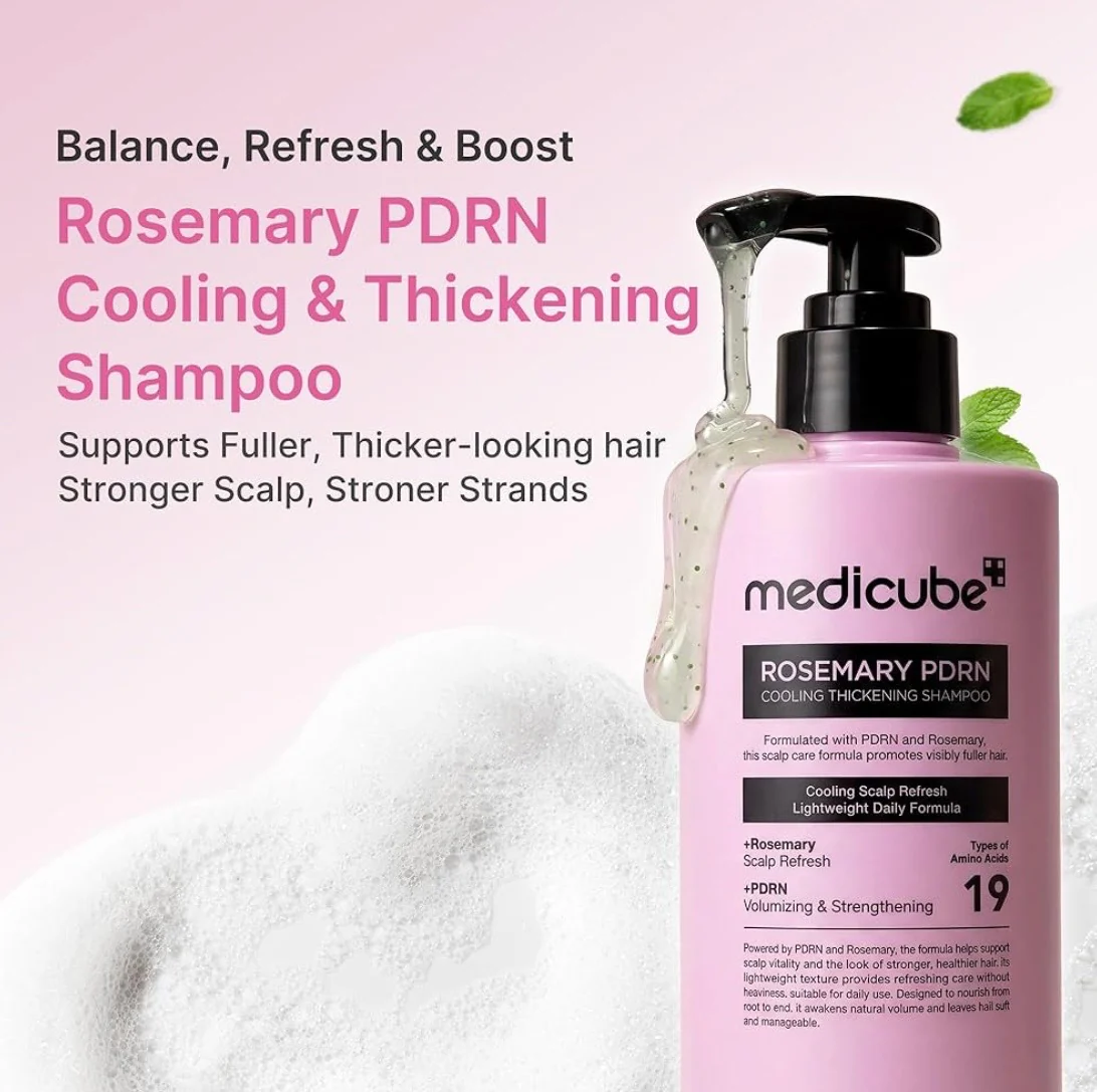 Medicube Rosemary PDRN Cooling Thickening Shampoo - Image 2