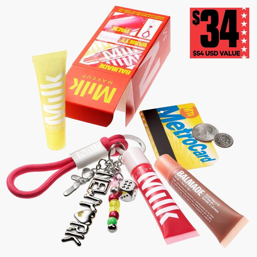 Milk BALMADE Variety Pack Full-Size Hydrating Lip Balm Trio - Image 2