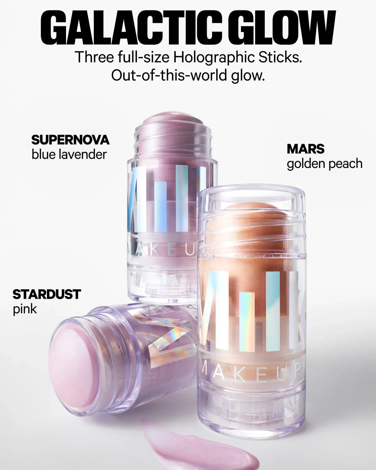 MILK Galactic Glow Set holographic highlighter trio - Image 8