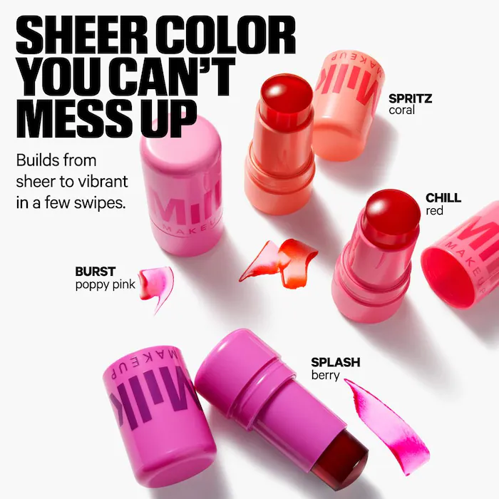 MILK MAKEUP Cooling Water Jelly Tint Lip + Cheek Blush Stain - Image 11