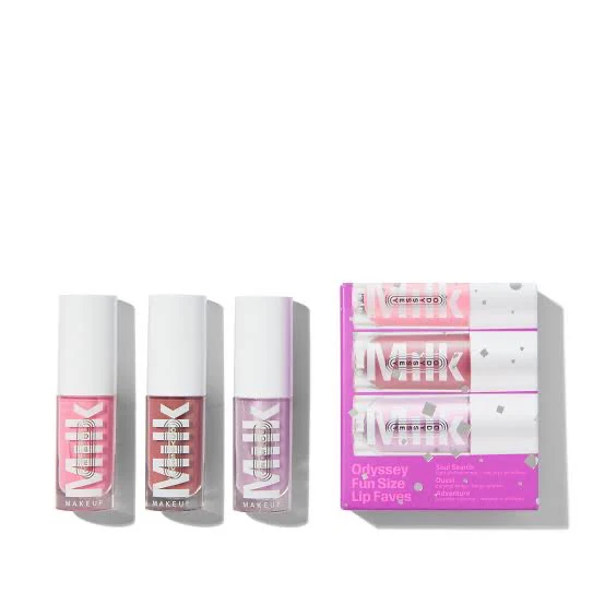 MILK MAKEUP Mini Odyssey Lip Oil Gloss Fun Size Faves Set - Image 8