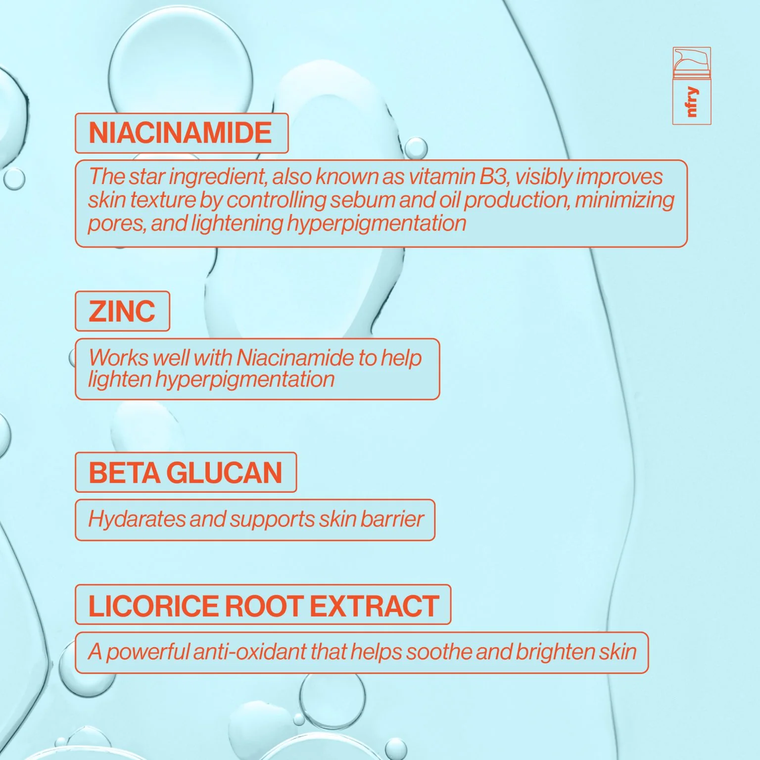 Nfry Clarifying Niacinamide Serum - Image 4