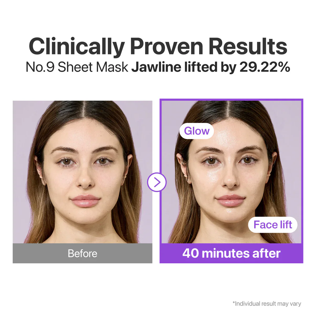 Numbuzin No.9 NAD+ BIO Lifting-sil Full Face Mask - Image 4