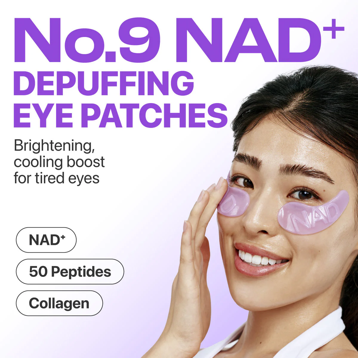Numbuzin NAD+ collagen under eye patches - Image 3