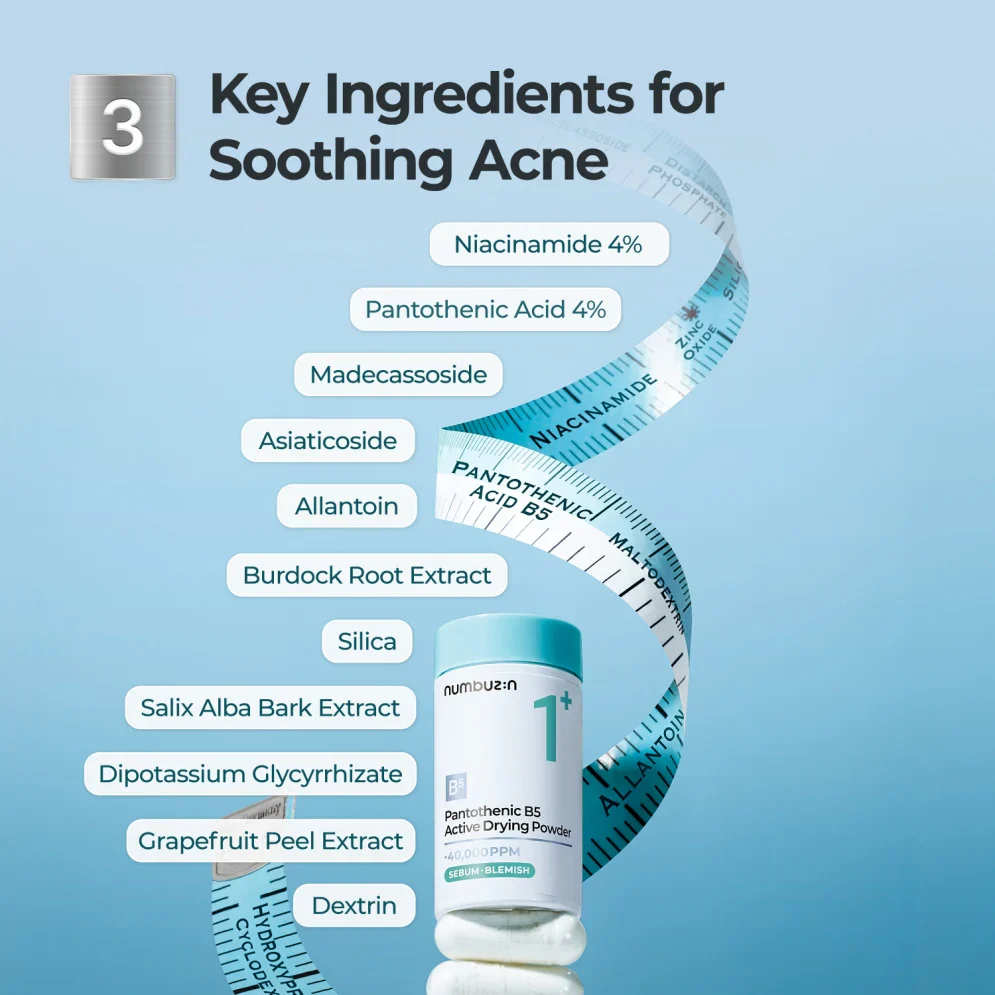Numbuzin Pantothenic B5 Active Drying Powder 7g - Image 5