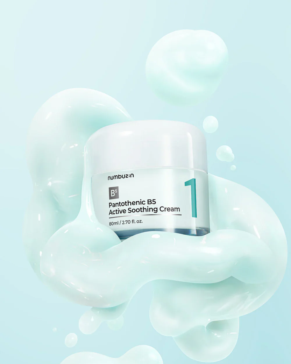 Numbuzin No.1 Pantothenis B5 Cream Active Soothing Cream - Image 2