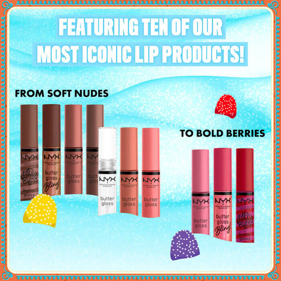 NYX HOLIDAY BUTTER GLOSS VAULT - LIP GLOSS GIFT SET - Image 2