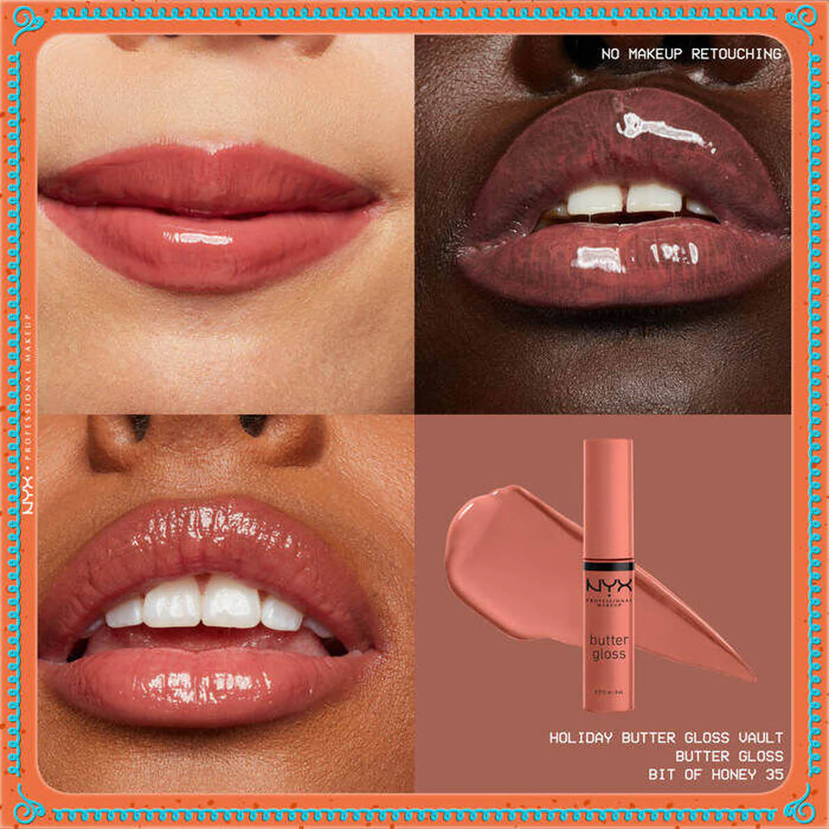 NYX HOLIDAY BUTTER GLOSS VAULT - LIP GLOSS GIFT SET - Image 5