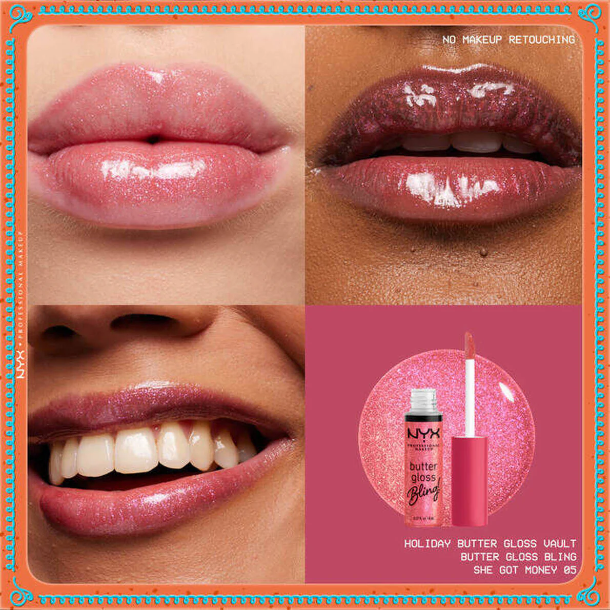 NYX HOLIDAY BUTTER GLOSS VAULT - LIP GLOSS GIFT SET - Image 6
