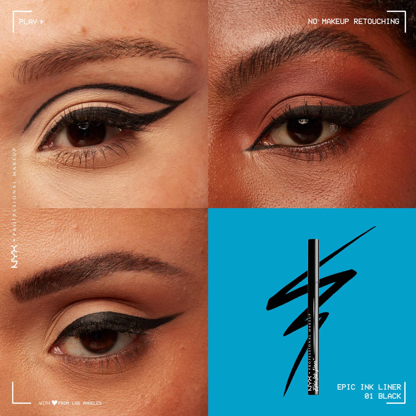 NYX EPIC INK WATERPROOF LIQUID EYELINER - Image 3