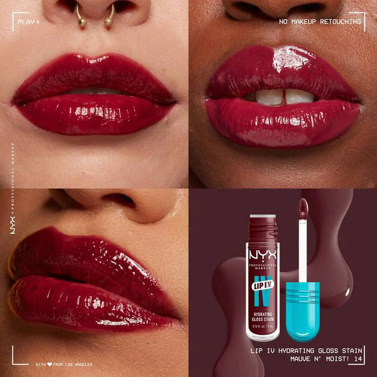 NYX LIP IV HYDRATING LIP GLOSS STAIN - Image 17