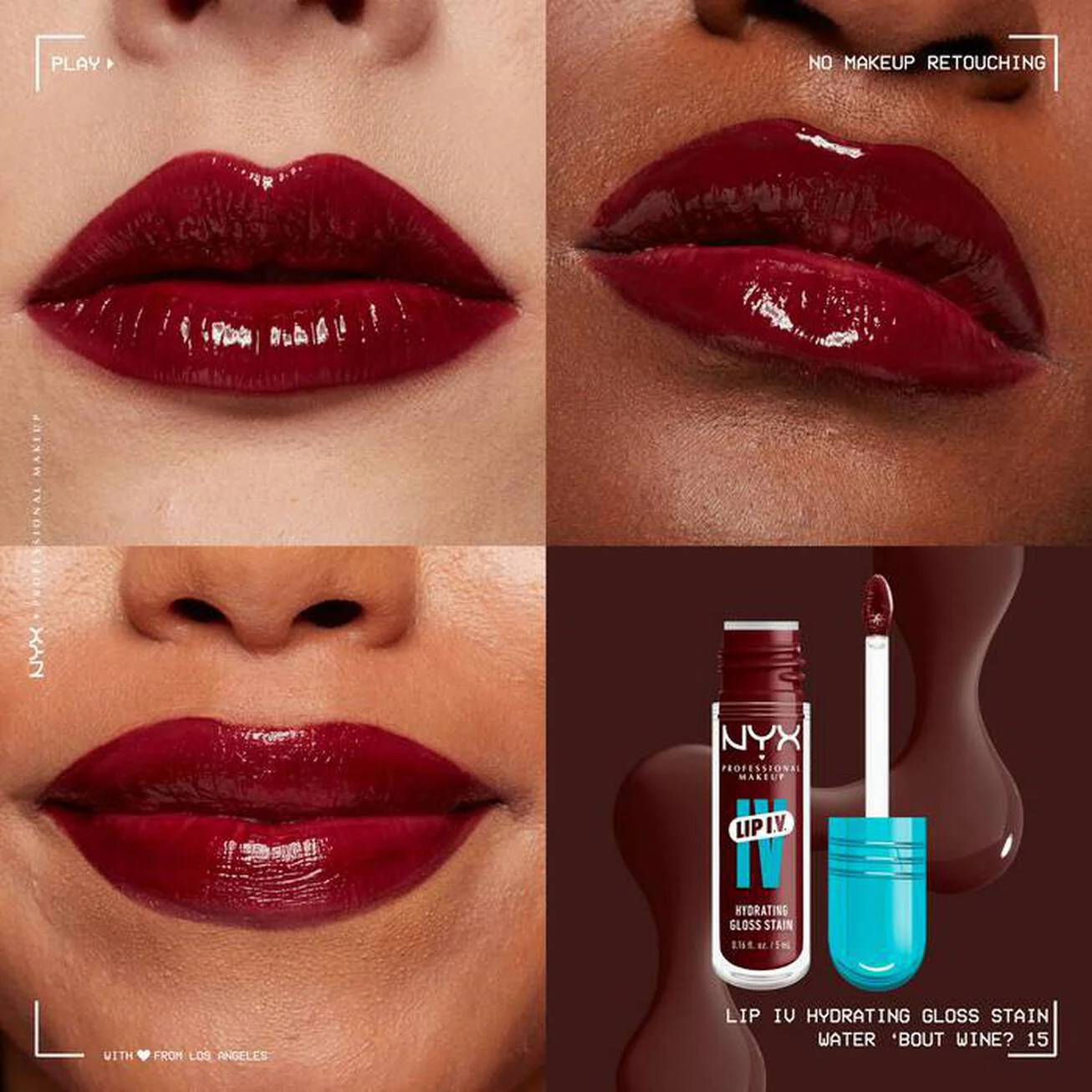 NYX LIP IV HYDRATING LIP GLOSS STAIN - Image 28