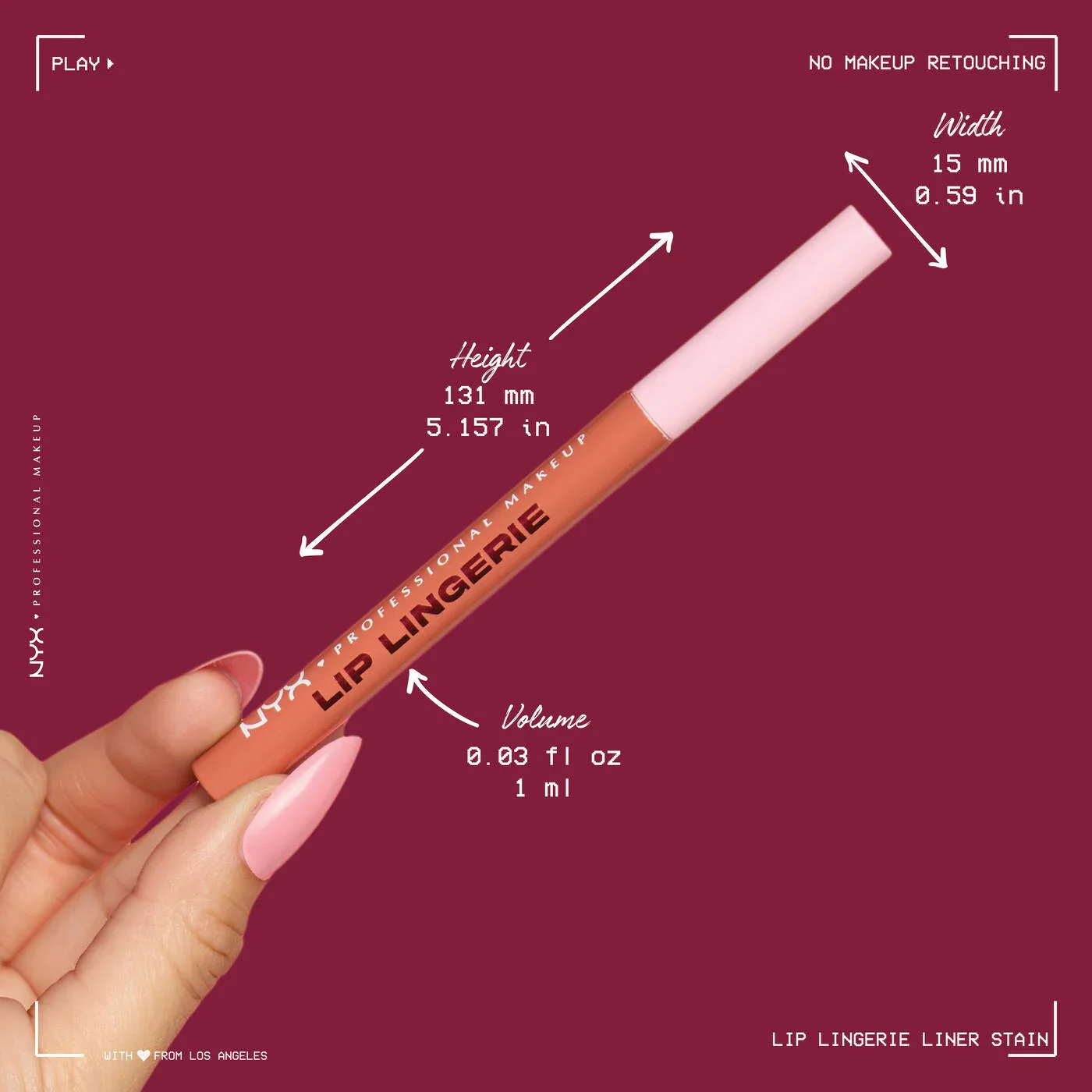 NYX LIP LINGERIE LIP LINER STAIN - Image 9
