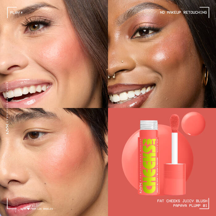 NYX Fat Cheeks Juicy Liquid Blush - Image 11