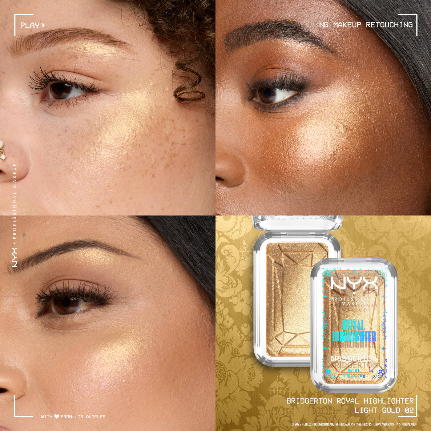 NYX BRIDGERTON ROYAL HIGHLIGHTER - Image 2