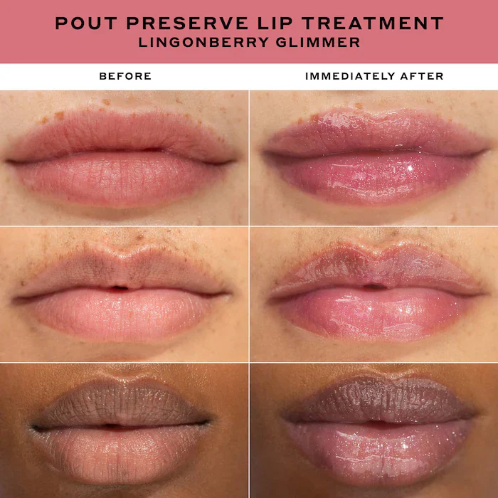OLEHENRIKSEN Pout Preserve Hydrating Peptide Lip Treatment Glimmer - Image 6
