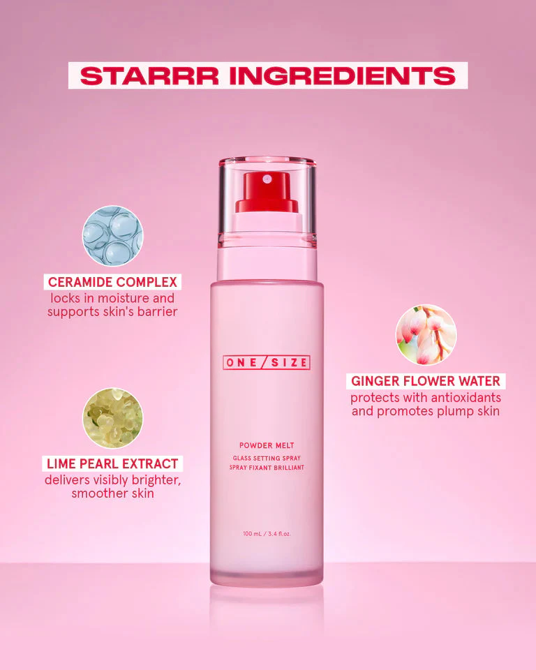 ONE/SIZE by Patrick Starrr Powder Melt Glass Setting Spray - Image 2